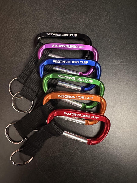 2024 Carabiner with Strap, 3"