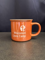 Orange Camfire Mug, Pearlescent, 15 oz